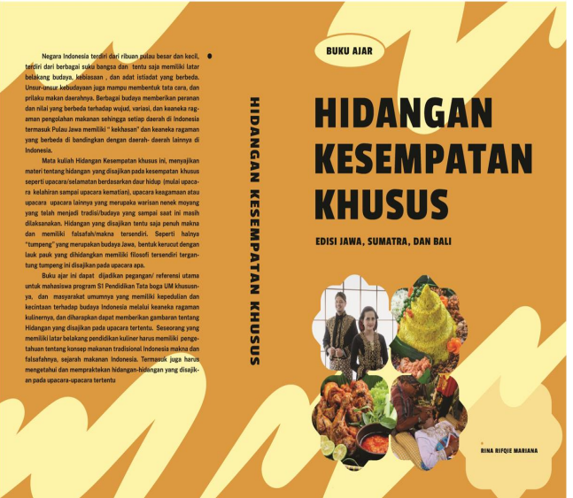 Educational Practice Vidios On Indonesian Food Creation Course To Support The Implementation Of The Merdeka Learning Program – Kampus Merdeka