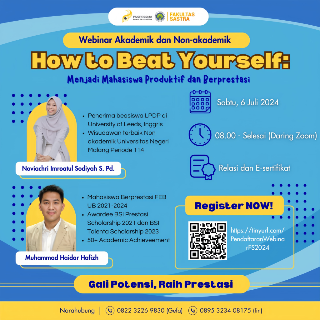 A Webinar For Both Academic and Non-Academic Learners On How To Achieve Self-Improvement